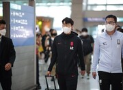 کاروان تیم ملی فوتبال کره جنوبی در راه ایران