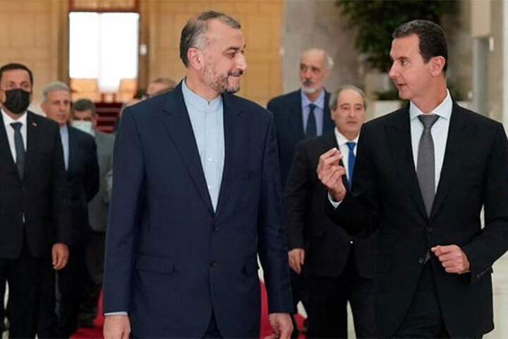 استقبال بشار اسد از امیرعبداللهیان / فیلم