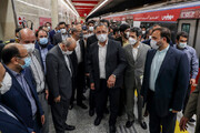 افتتاح ایستگاه شهید رضایی در خط ۶ مترو تهران / تصاویر