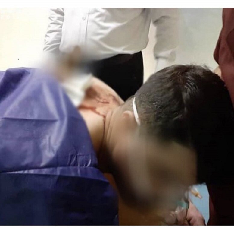 حمله به یک پرستار در تهران با ضربات چاقو / تصاویر
