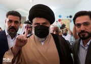 واکنش مقتدی صدر به نتایج انتخابات عراق / نتایج را می‌پذیرم