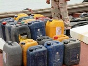 قاچاق بنزین با بطری از دیوار مرزی میلک زابل! / فیلم