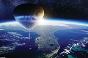 رونمایی از بالن برای سفر به فضا / فیلم