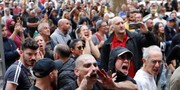 اعتراضات علیه سیاست‌های کرونایی دولت در ایتالیا / تصاویر