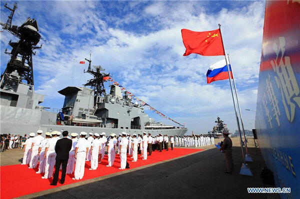 ادامه رزمایش دریایی مشترک چین و روسیه در دریای ژاپن