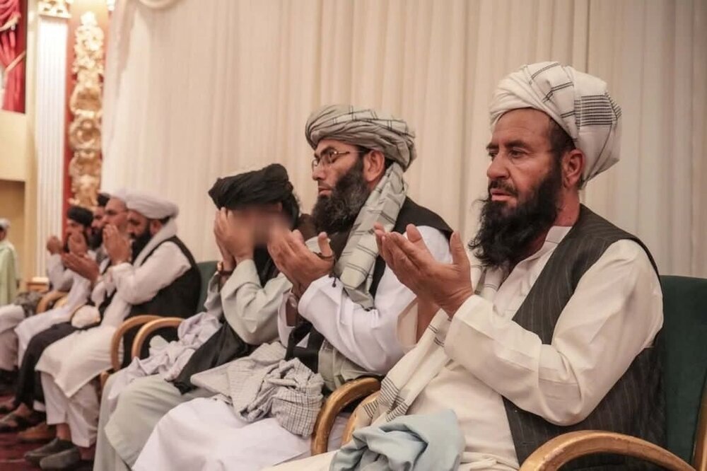 حرکت عجیب طالبان در پخش تصویر حقانی/عکس