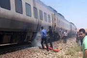 قطار مسافربری یزد ـ تهران دچار حریق شد / جزییات