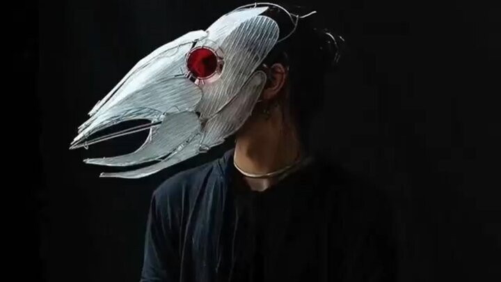 رونمایی از ماسک‌های عجیب با الهام از حیوانات / فیلم