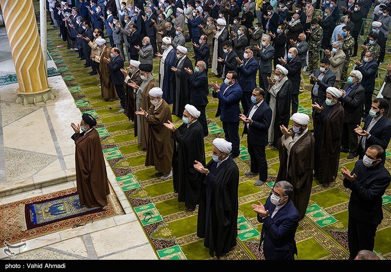 نماز جمعه امروز تهران / تصاویر