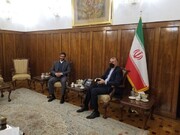 دیدار سعید محمد با وزیر امور خارجه