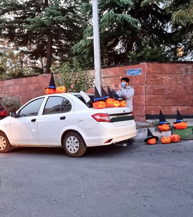 فروش کدو هالووین در تهران / عکس