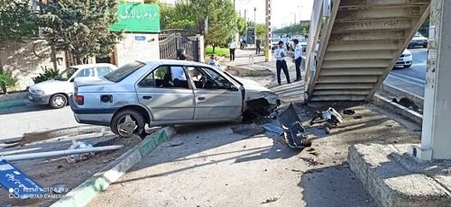 روزانه ۱۷۰۰ تصادف در تهران رخ می‌دهد