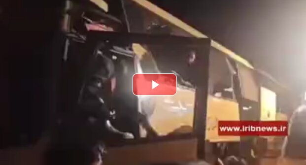 تصادف مرگبار اتوبوس با کشنده ولوو در محور سقز دیواندره با ۳ کشته / فیلم
