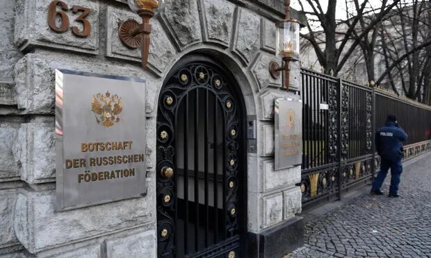 کشف جسد دیپلمات روسیه مقابل سفارت این کشور در برلین 