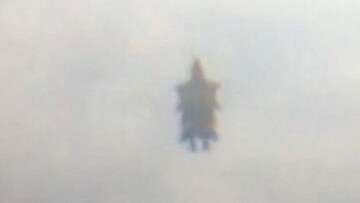 رویت یوفوی شی پرنده عجیب در آسمان اسکاتلند! / فیلم