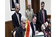 امضا نخستین توافقنامه همکاری بین سوریه و امارات پس از ۱۰ سال قطع روابط دوجانبه