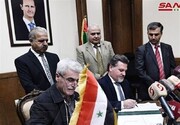 امضای قرارداد همکاری میان سوریه و امارات پس از ۱۰ سال