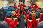 کاروان تیم ملی فوتبال ایران راهی اردن شد