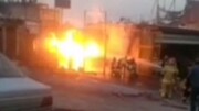 انفجار وحشتناک در محل عرضه گاز مایع پل فردیس / فیلم