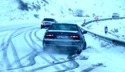 بارش نخستین برف سنگین پاییزی در ارتفاعات منطقه دیزین تهران / فیلم