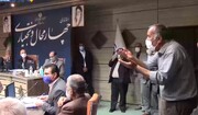 مطالبات بی‌پرده کشاورزان شهرکردی از وزیر نیرو/ فیلم