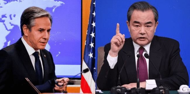 گفتگوی تلفنی وزرای امور خارجه چین و آمریکا