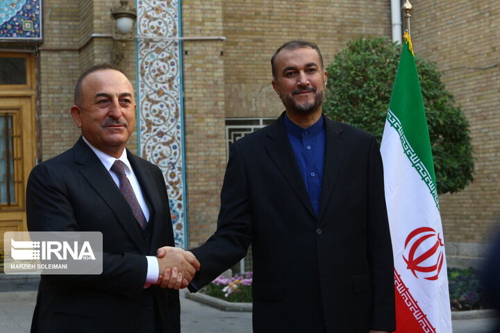 دیدار وزرای خارجه ایران و ترکیه / فیلم