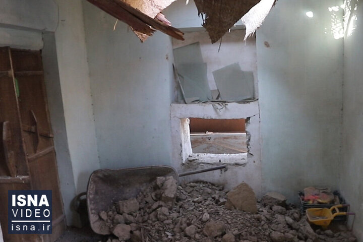 وضعیت ناراحت‌کننده منازل روستایی در زلزله مهیب بندرعباس / فیلم