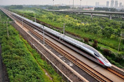 سرعت خیره کننده قطارهای چین / فیلم