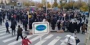 تجمع خیابانی شهرکردی‌ها در اعتراض به کمبود آب