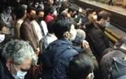 مشکلات متروی تهران ادامه دارد / باز هم ازدحام مسافران در خط ۴ مترو + تصاویر