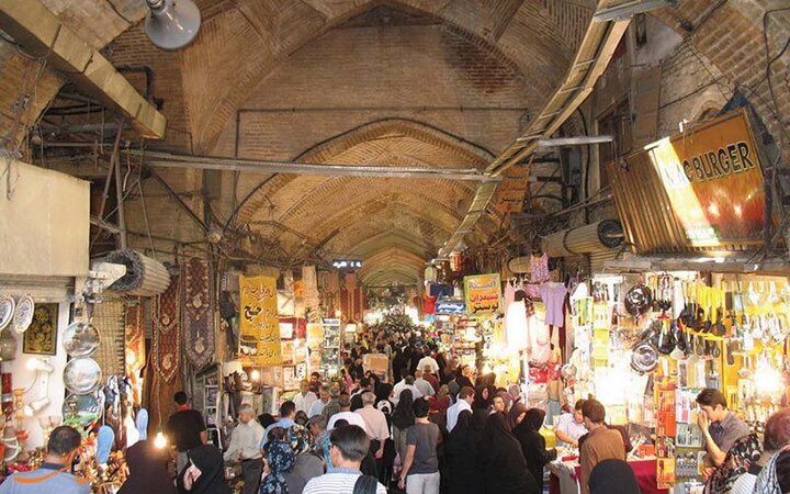 بازار بزرگ تهران در حال تخریب و وقوع حادثه / فیلم