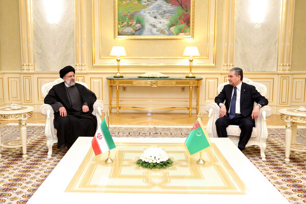 دیدار رئیسی با رییس‌جمهور ترکمنستان