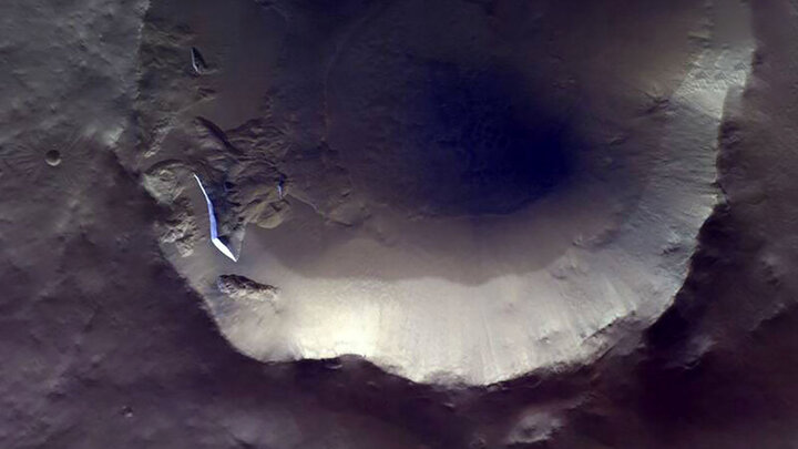  تصاویری دیدنی از عجیب ترین پدیده در مریخ 