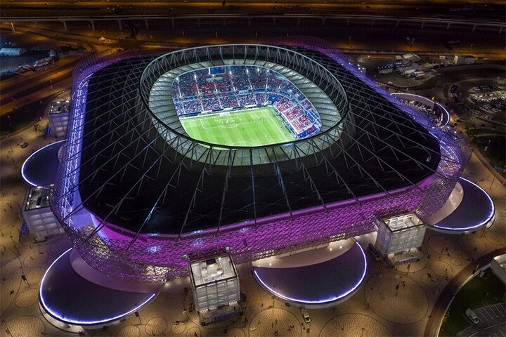 تصاویری از استادیوم‌های قطر برای میزبانی جام‌جهانی / فیلم