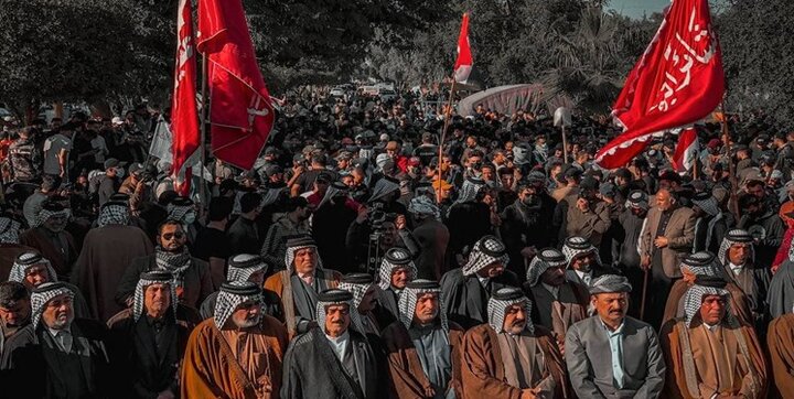 تجمع هزاران معترض به نتیجه انتخابات عراق 