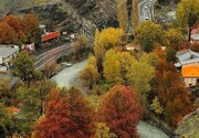 زیباترین جاده ایران با قدمت ۸۸ سال / عکس