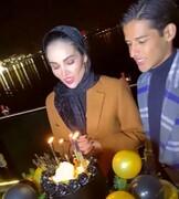 جشن تولد لاکچری فوتبالیست مشهور ایرانی در برج العرب دبی / عکس
