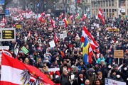 اتریشی‌ها به محدودیت‌های کرونایی اعتراض کردند