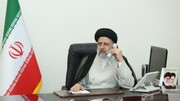گفتگوی تلفنی رئیسی با رییس‌جمهور ترکمنستان