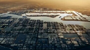 ساخت بزرگترین شهر شناور دنیا در عربستان / فیلم
