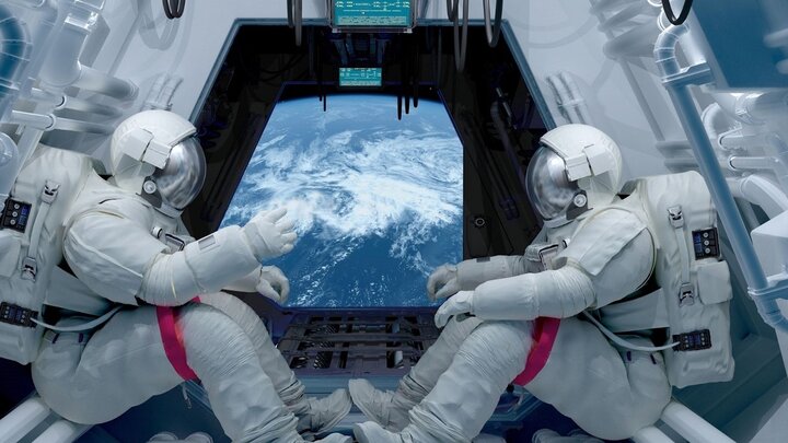 ویدیو تماشایی و دیده نشده از جارو کشیدن ایستگاه فضایی به سبک فضانوردان