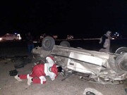 تصادف وحشتناک در کرمان با ۱۱ کشته و مصدوم