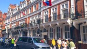 حمله به سفارت بلاروس در لندن / کاردار انگلیس احضار شد