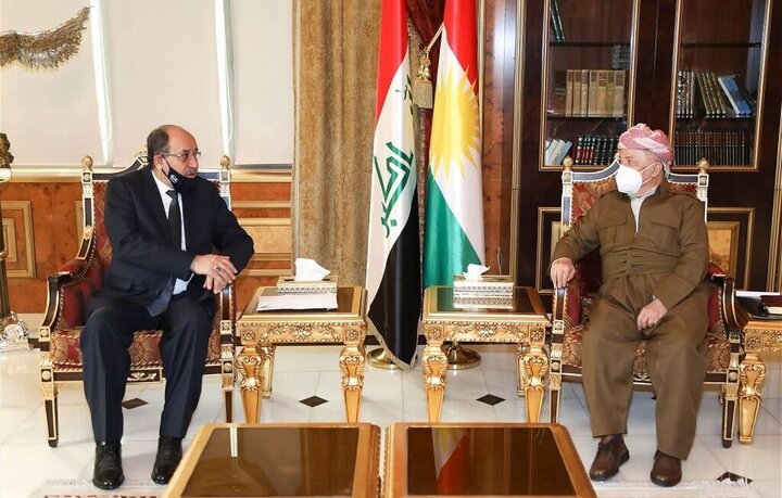گفتگوی بارزانی و المالکی برای تشکیل دولت آینده عراق