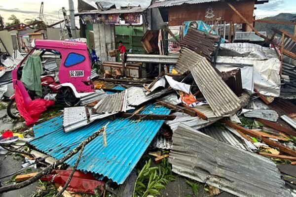آمار تلفات طوفان مرگبار فیلیپین به بیش از ۳۰۰ نفر رسید