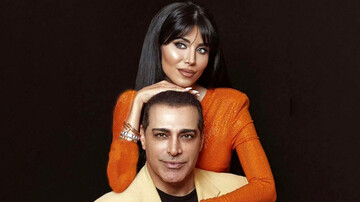 جشن کریسمس لاکچری ثروتمندترین مرد ایرانی و همسر بازیگرش! / تصاویر