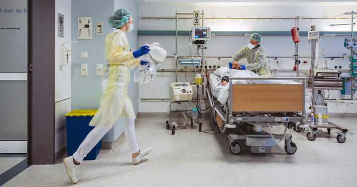 پر شدن ۷۸ درصد تخت‌های ICU در آمریکا به دلیل موج شدید اومیکرون