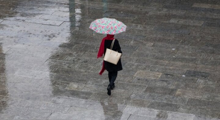 گزارش هواشناسی برای یک شنبه ۱۲ دی تا سه‌شنبه ۱۴ دی ۱۴۰۰ / بارش باران در نقاط مختلف کشور