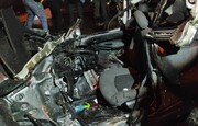 تصادف زنجیره‌ای مرگبار ۱۴ خودرو در تهران! / فیلم